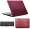 FFBOFFC Cover Compatibile con MacBook Air 11 pollici 2015 2014 2013 2012 2011 2010 Modello A1465 A1370, Plastica Case Custodia Rigida & Borsa per Portatile & Tastiera Cover, Rosa freddo