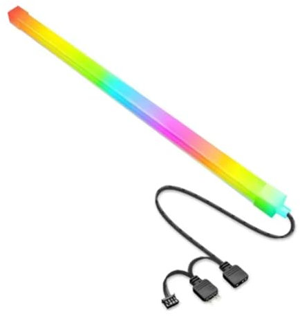 Luobannm Computer Case Decorative Light Bar Chassis Atmosphere Light Silicone Light Strip