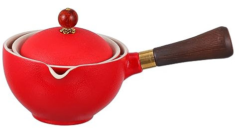 Warmhm 1 Teiera In Ceramica Teiera Singola Portatile Bollitore Per Il Tè Domestico Bollitore Per Il Riscaldamento Del Tè Pratico Bollitore Per Il Tè Domestico Teiera Con Filtro