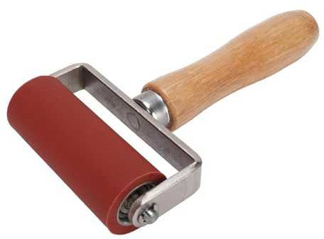 Rouleau à Joint en Silicone, 80mm Rouleau de Pression en Silicone, Rouleau à Joint de Soudure Résistant à Températures Élevées 260°c pour Membranes de Bâche en PVC, TPO EPDM