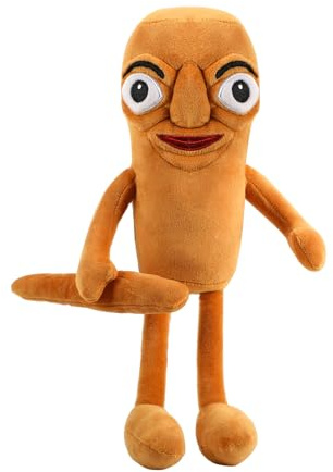 Camptrip Tung Tung Tung Sahur Plush, Lustiges Italian Brainrot Plüschtier Tralalero Tralala Plüschfigur Weiche Kuscheltier, Tung Tung Tung Sahur Figur Plush Geschenke
