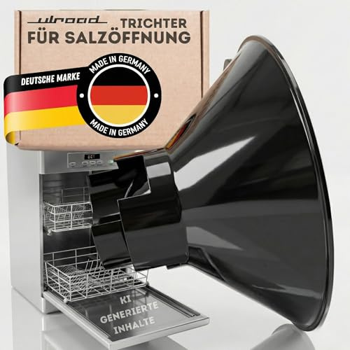 ULROAD Trichter Spülmaschinensalz passend für BEKO 1732380100 1881580300 Grundig GIN Blomberg Spülmaschine Geschirrspüler Salz Salzeinfülltrichter