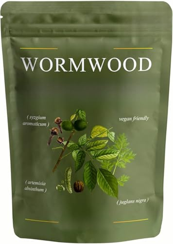 Wermut-Schwarzwalnuss, hochwirksame Reinigung für Menschen, glutenfrei und gentechnikfrei, vegan