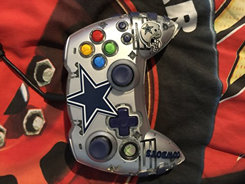 Mad Catz NFL Dallas Cowboys - Volante/mando (Mando de juegos, Xbox, Con cables, 2.74 m)