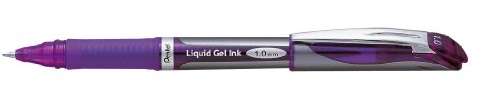 Pentel BL60-V Tintenroller, Metallspitze, 1 mm, Violett