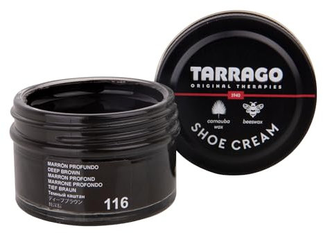 Tarrago Unisex, Crema per Calzature; Barattolo da 50ml; trattamenti e smalti per Scarpe, Giallo (Yellow (Soft Yellow 114)), M-L