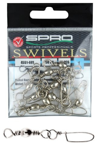 Spro Tönnchenwirbel+Coastlock-Snap #06 32kg