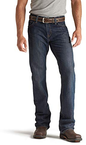 ARIAT Men’s Flame Resistant M4 Relaxed Basic Boot Cut Jean Shale