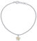 Bling Jewelry Erstellt Weißen Opal Inlay Plumeria Blume Fußkettchen Link Kette Knöchel Armband Für Frauen Sterling Silber Einstellbar