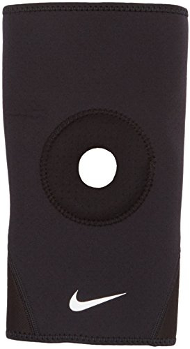 Nike Pro Combat Vendaje Open Patella Knee Sleeve 2.0 Negro Negro Talla:Medium