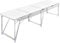 vidaXL Table Pliante de Camping en Aluminium avec Hauteur Ajustable 240x60 cm