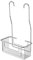 Croydex Shower Caddy Hanging Shower Storage - Hook Over Riser Rail with No Drilling Required, Space Saving Bathroom Storage Solution, Rust Free - 12.5x25x44cm