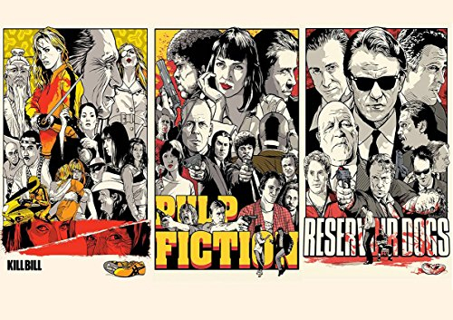 My Little Poster Pulp Fiction Kill Bill Poster für Heimbüro