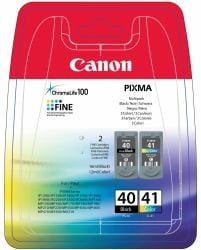 Canon Tintenpatrone PG-40 / CL-41 Multipack C/M/Y - 16 ml/12ml - Original für Tintenstrahldrucker