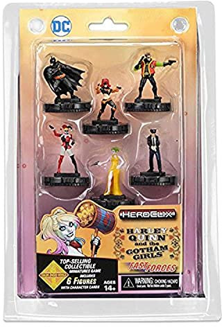DC HEROCLIX: HARLEY QUINN & THE GOTHAM GIRLS FAST FORCES
