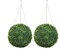Primrose Pair Of 28cm Artificial Boxwood Topiary Balls Bush Sphere