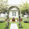 ATR Art to Real Arche de Jardin pour Plantes grimpantes,Pergola d'extérieur Décorations de Mariage pour cérémonie,Assemblage Gratuit en 2 Tailles,Arbre de Jardin Robuste en métal pour Ballons