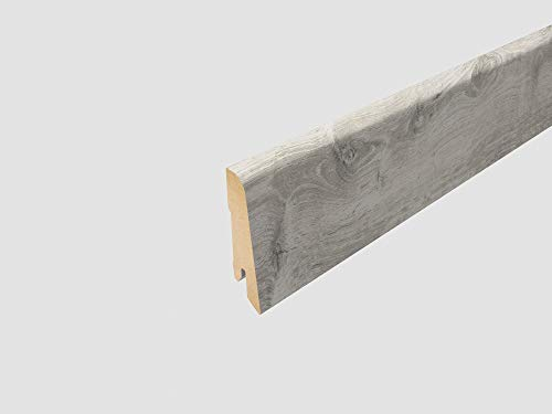 EGGER L511 Leisten, Ecken, Bodenprofile - dekorgleich, Bermuda Eiche weiss