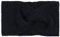 styleBREAKER Damen Feinstrick Stirnband mit Twist Knoten, warmes Winter Haarband, Headband 04026047, Farbe:Schwarz