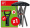 SWISSINNO Trappola per Talpe SuperCat. Design europeo, ultra efficace con alti tassi di cattura, facile da usare, sicura e riutilizzabile: 1 trappola + 1x Set di Accessori