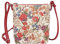 Signare Gobelin Kleine Umhängetasche für Damen mit Vintage-Designs (Blumenwiese)