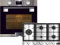Kaiser EH 6337 Kaiser EH 6337 Four électrique encastrable en acier inoxydable et verre noir 11 multifonctions, 79 L + Kaiser KG 9357 Plaque à gaz en acier inoxydable 90 cm 5 Wok 4,5 kW