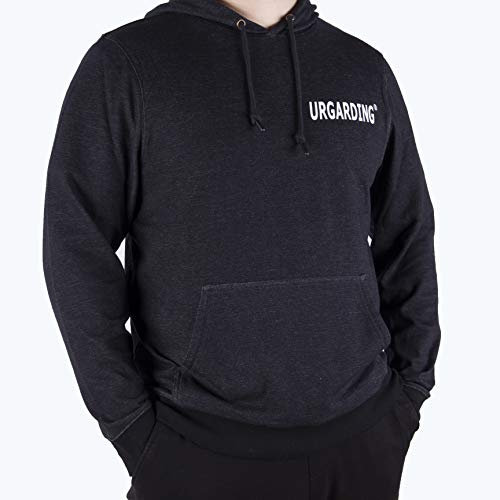 UrGarding EMF-Abschirmung, doppelte Schicht aus silberfarbenem Stoff für doppelten Strahlenschutz, Schwarz, XL
