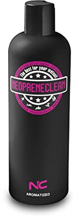NeopreneClean - Nettoyant détergent pour néoprène. Savon pour néoprène sans éclaircissement. 100% biodégradable. Produit recommandé par la FESURFING. (1 litre, Pastèque)
