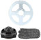 EBTOOLS pour chaîne mini quad pour kit chaine shadow 125 pour atv rear sprocket and chain ne pocket bike pocket bike chaine t8f chaîne derbi chaîne pocket t8f kit chaine quad