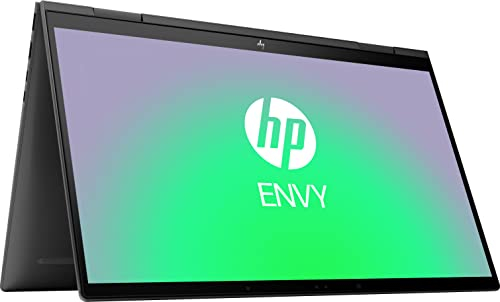 HP ENVY x360 2-in-1 Laptop | 15,6 FHD IPS-Touchscreen | AMD Ryzen 5 5625U | 16 GB DDR4 RAM | 512 GB SSD | AMD Radeon-Grafik | Windows 11 Home | QWERTZ Tastatur | Schwarz