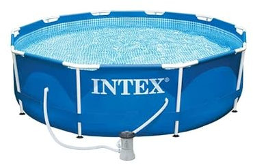 Intex Piscina Tubular Metal Frame Diam. 3.05 M X H. 0,76 m