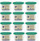 Dehumidifier 500ml, Helps Prevent Dampness, Mildew, Mould and Condensation, Long Lasting, Hydrophilic Crystals, Disposable Moisture Absorber for Kitchen, Bedroom, Wardrobe, Caravan, Office (12)