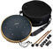 LEKATO Zungentrommel C Dur Tongue Drum(13 Zoll, 15 Noten) Stahlzungentrommel für Heilung Meditation Bildung, Steel Tongue Drum Handpan Scheibentrommel Schlaginstrument für Einsteiger, Navy Blau