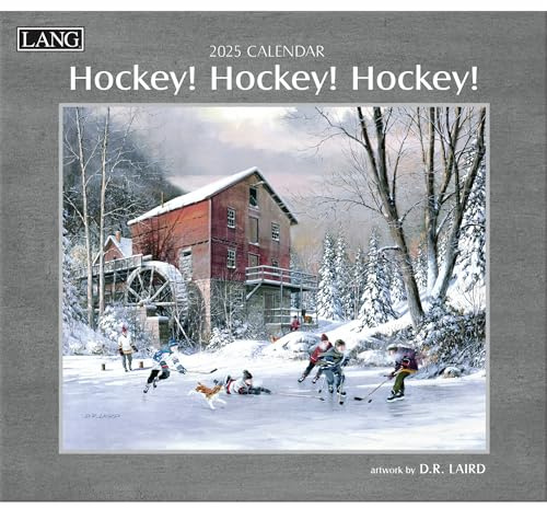 LANG Wandkalender 25991001916 Hockey Hockey 2025