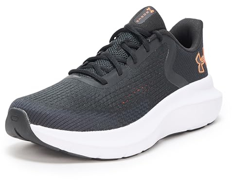 Under Armour Charged Rogue 5, Zapatillas Hombre, (003) Negro/Negro/Naranja Blaze, 46 EU