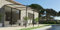 COULEURS DU MONDE - Pergola Kyoto adossée en Aluminium 3,5x4m - Structure Seule