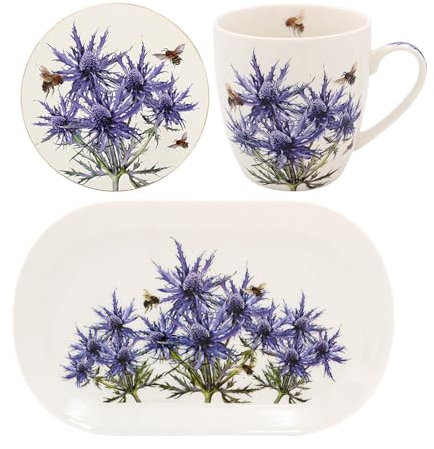 Lesser & Pavey Distel-Tassen-Untersetzer-Set