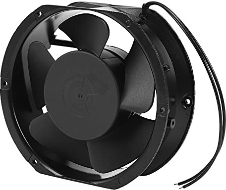 melairo Ventilador -108EX-S1-B 220V 38W Ventilador de RefrigeracióN de Doble Rodamiento Ovalado 172X150X51Mm