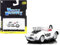 Muscle Machines 1964 Shelby Cobra #98 Weiß mit rotem Innenraum 1/64 Druckguss Modellauto