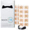 15 Stück Intake Breathing Nasal Strip, Magnetischer Nasenstreifen, Anti Schnarch Nasenstreifen, Anti Schnarch Hilfe für die Atmung, besserer Schlaf leichteren Atem, für Frauen Männer(Schwarz)