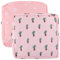 Luxiremi 2 Pcs Sanitary Pad Storage Bag, Portable Period Holder Bag with Zipper, Pink, Small, For Teen Girls
