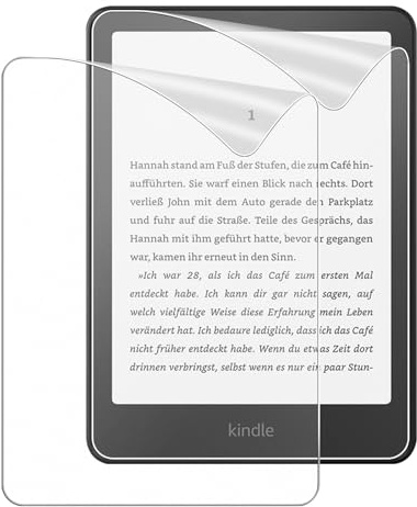 Haofun Protector Pantalla Compatible con Kindle Paperwhite 7 Pulgadas 2024 12th Gen./Kindle Colorsoft Signature Edition, 2 Piezas Anti-Arañazos PET Película, Antirreflejo Protector de Pantalla