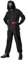Korean Game Offizier Kostüm - Overall in Schwarz ohne Maske - Größe: L - Verkleidung Karneval Halloween Motto-Party