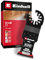 Original Einhell Tauchsägeblatt aus Kohlenstoffstahl für Holzbearbeitung (32 mm Breite, 40 mm Eintauchtiefe, PTFE-Coating, Japanverzahnung, gekrümmte Schneide, Schnellwechselfunktion)