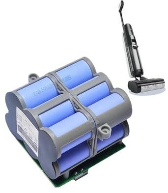 Cordless Vacuum Cleaner Battery,Compatible For Tineco Floor ONE S5 PRO 2/S5 Smart/Steam, 6000mAh 21.6V Lithium Battery, Long-Runtime Replacement Battery For Cordless Wet-Dry Vacuums(6000mAh)