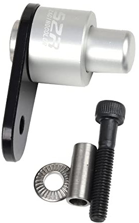 Shovelmty Accessori Moto Leva del Freno Pulsante di Stazionamento Interruttore di Blocco Semiautomatico per PCX125 PCX160 Silver