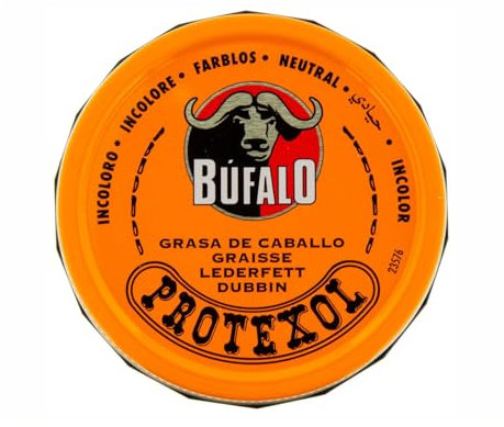 BÚFALO Ledercreme in der Dose BÚFALO Protexol 75 ml. 3er Pack