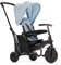 smarTrike STR3 Klappbares Kleinkinder-Dreirad mit Kinderwagen-Zertifizierung für 1,2,3 Jahre - 6 in 1 Mehrstufiges Dreirad, Cool Grey