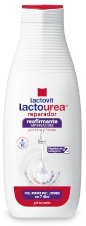 Lactovit - Gel de Ducha Reafirmante Lactourea Colágeno Piel Seca - 550 ml | Repara y reafirma desde el interior, con resultados de firmeza visibles en apenas 7 días