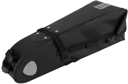 Satteltasche Für Fahrräder, 10 Liter Wasserdichte Reflektierende Unter-Sitz-Tasche, Satteltasche Für Rennräder, Für Frauen, Jugendliche, Teenager, Radfahrer, Hobbyisten, Enthusiasten, , Freunde